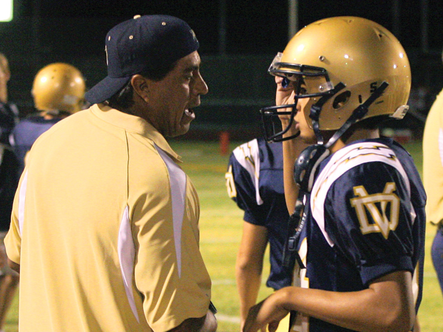 Ex-NFLer, punter son get their kicks with DV football program